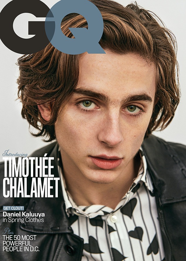 Timothée Chalamet Smolders in Sexy GQ Cover Photo Shoot - E! Online